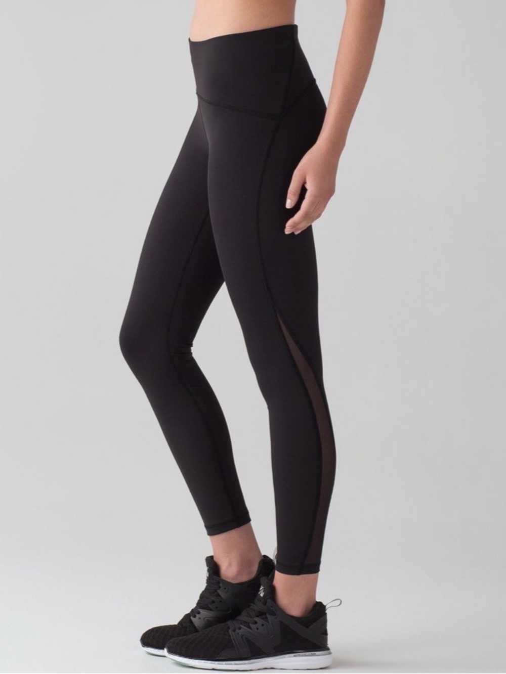 Lululemon Leggings Train Times 7/8 Pant 25" Black 6